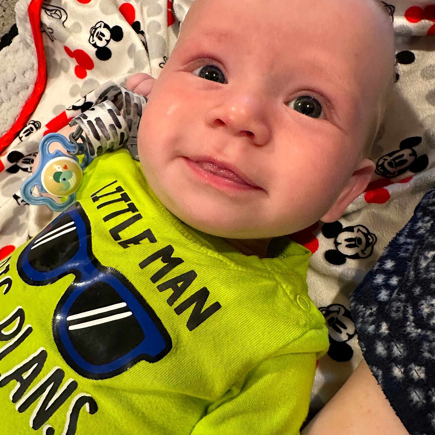 Aidan joined the competition — help win amazing prizes! applique, baby, bodypart, clothing, cushion, face, finger, happy, head, homedecor, newborn, pattern, person, photography, portrait, quilt, selfie, shirt, smile, t_shirt