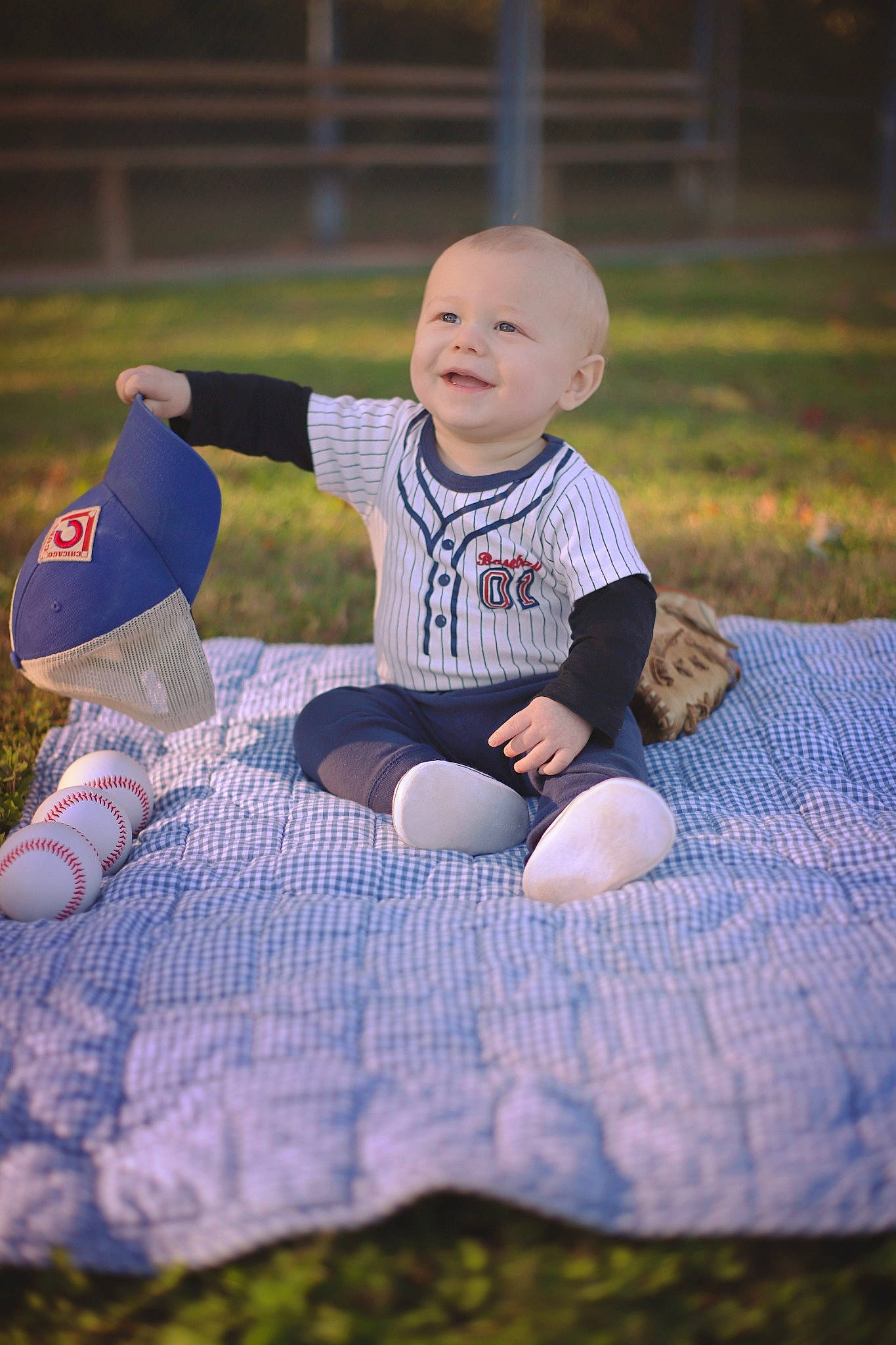 Oakley joined the competition — help win amazing prizes! baby, baby_toddler_clothing, child, flash_photography, flooring, fun, grass, happy, hat, joy, leaf, leisure, mammal, people, people_in_nature, person, smile, sneakers, sunlight, t_shirt
