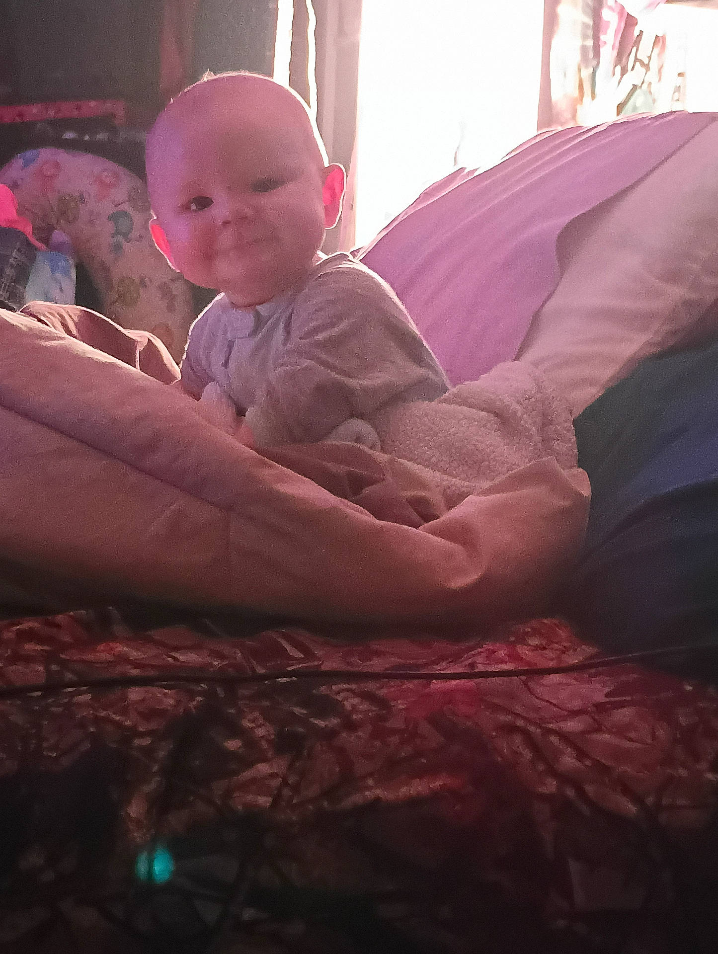 baby, bed, blanket, child, comfort, couch, cozy, cute, fabric, face, home, indoors, person, pillow, portrait, relaxing, resting, smile, soft_lighting, young_child