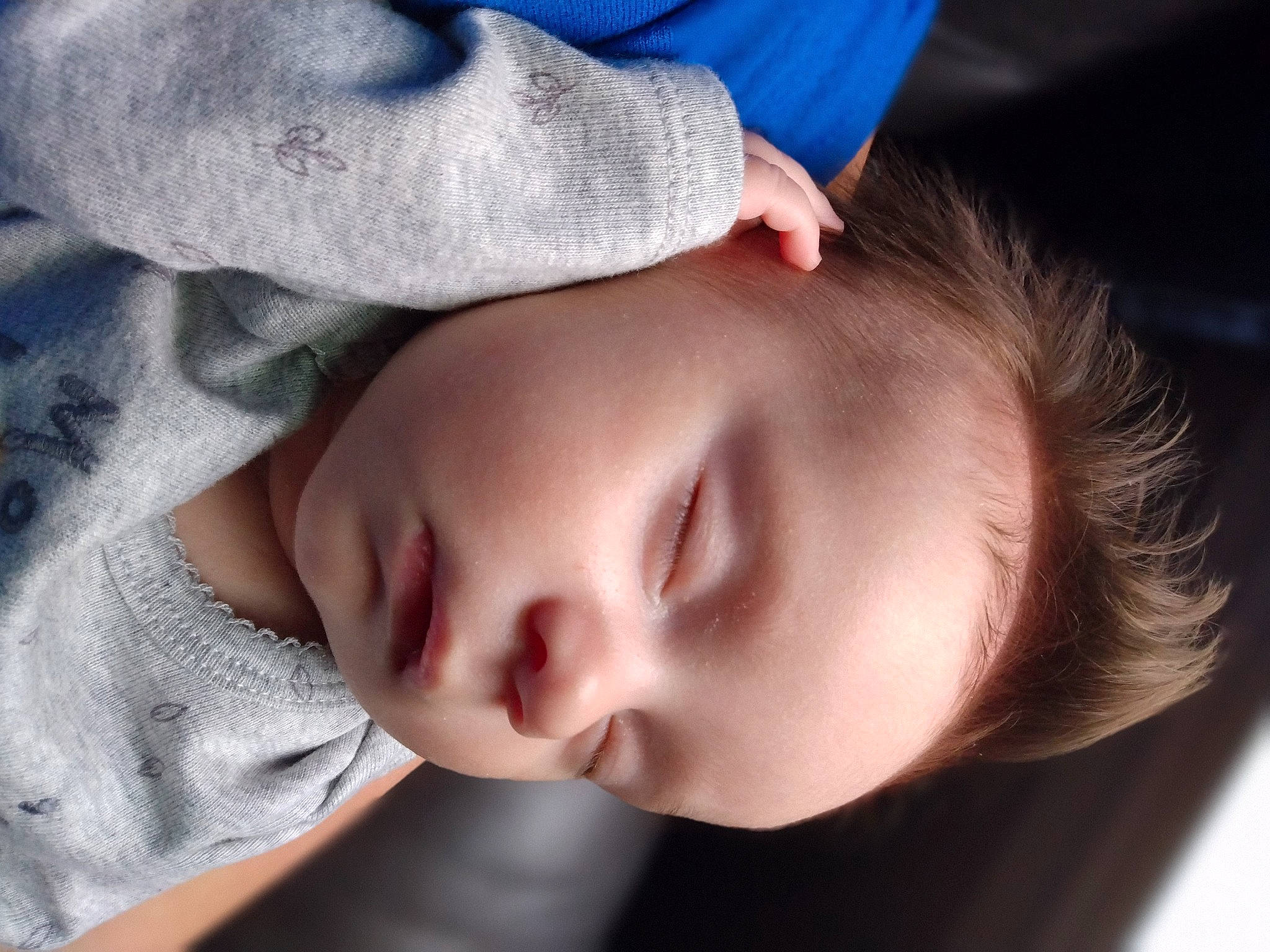 Chevy is registered to the contest to win money with this photo: baby, baby_toddler_clothing, blue, cheek, chin, close_up, comfort, ear, eyebrow, eyelash, flash_photography, forehead, iris, lip, mouth, neck, nose, person, skin, sleeve