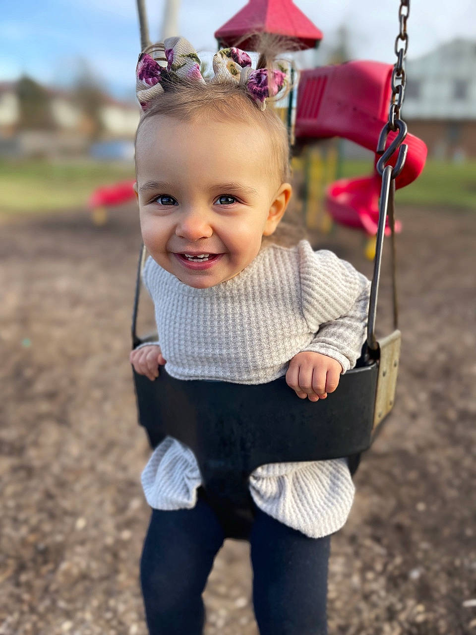 Quinn is registered to the contest to win money with this photo: baby, baby_toddler_clothing, child, eye, face, fun, grass, happy, head, joy, leaf, person, photograph, pink, plant, recreation, sky, sleeve, smile, summer