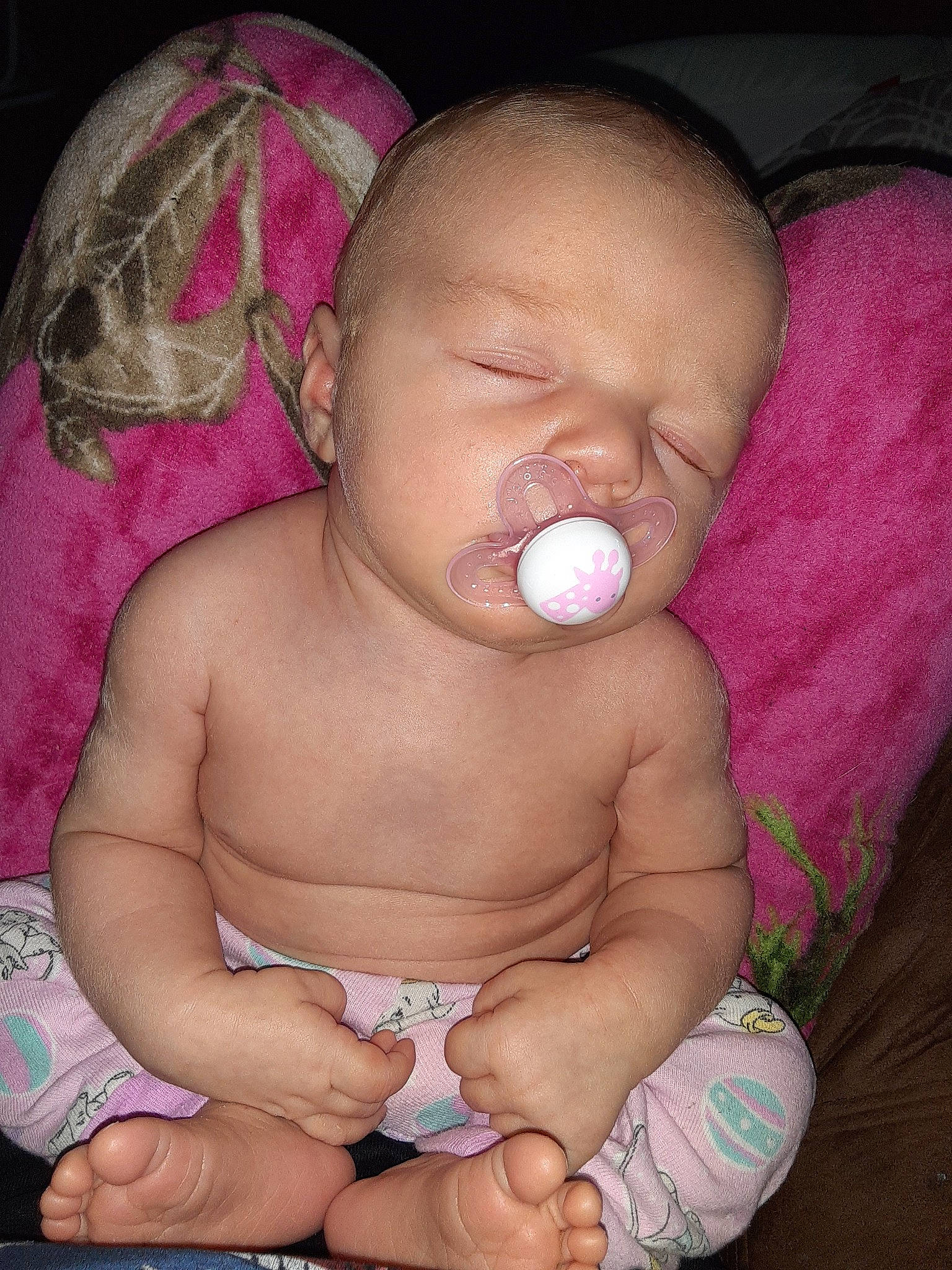 Kimberlynn joined the competition — help win amazing prizes! abdomen, baby, birth, cheek, chest, child, diaper, hand, mouth, muscle, neck, person, pink, skin, stomach, toddler, trunk