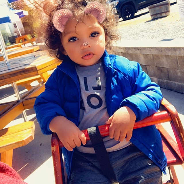 Jacvaughn Jr is registered to the contest to win money with this photo: baby, blue, car, chair, child, electric_blue, fun, happy, leisure, orange, recreation, sitting, summer, tire, toddler, toy, tree, vehicle, wheel, winter