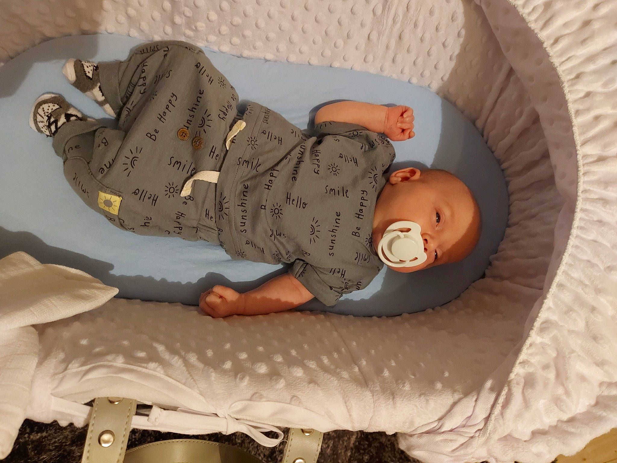 Ryder joined the competition — help win amazing prizes! abdomen, baby, baby_products, baby_sleeping, bedding, child, comfort, elbow, foot, human_body, human_leg, knee, linens, person, room, sitting, sock, textile, thigh, toddler