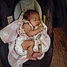 Jayla joined the competition — help win amazing prizes! baby, blanket, car_seat, child, cozy, cute, diaper, floor, foot, hand, head, indoors, infant, peaceful, resting, skin, sleeping, soft, toddler, wrapped