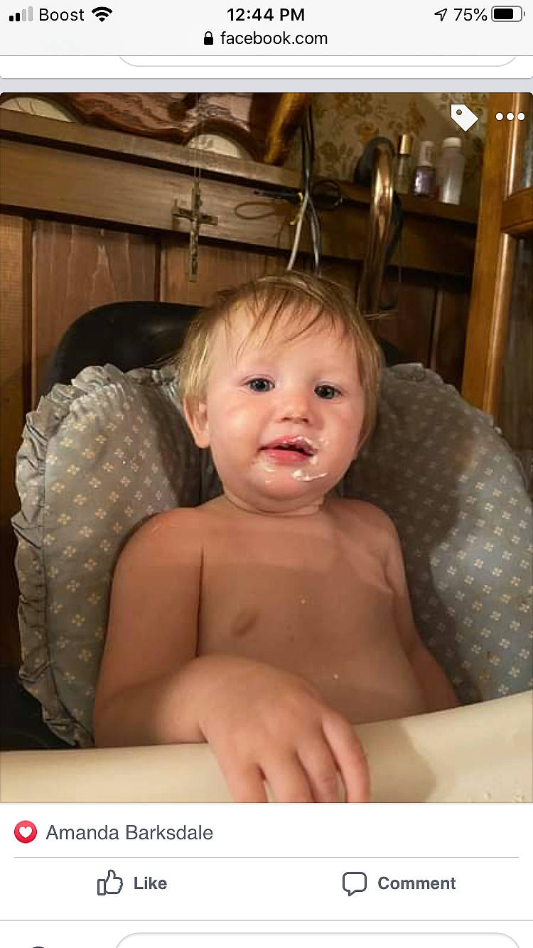 Westley joined the competition — help win amazing prizes! baby, cheek, child, mouth, neck, person, skin, toddler