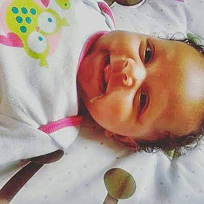 Jada is registered to the contest to win money with this photo: baby, baby_products, baby_toddler_clothing, bathing, cheek, child, eyelash, fun, happy, hat, headgear, linens, lip, nose, person, skin, smile, toddler