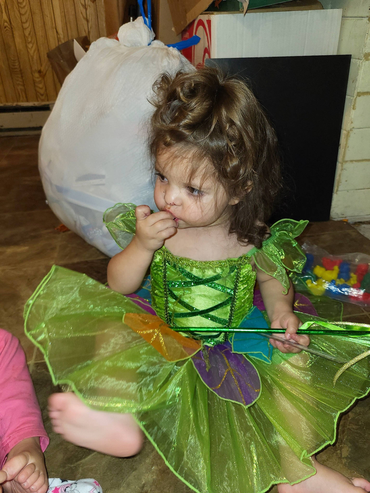 Zaharia joined the competition — help win amazing prizes! baby_toddler_clothing, child, costume, day_dress, event, fashion_accessory, fictional_character, grass, hair_accessory, hairstyle, happy, headpiece, iris, mythical_creature, pattern, person, pink, plant, ruffle, sitting