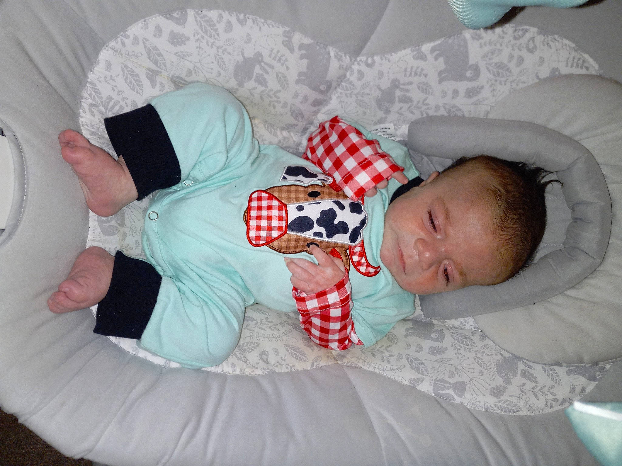 Carson joined the competition — help win amazing prizes! baby, baby_products, baby_sleeping, baby_toddler_clothing, bedtime, child, comfort, elbow, event, human_body, lap, leg, linens, mammal, nap, person, room, sleeve, sock, t_shirt