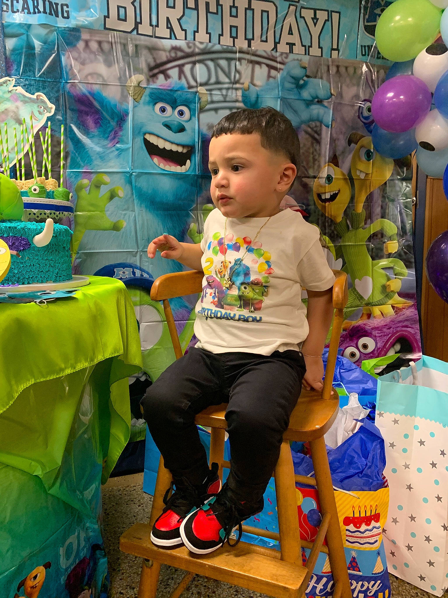 Jovanni joined the competition — help win amazing prizes! baby, balloon, blue, child, community, event, fun, happy, leisure, person, play, product, public_space, recreation, shorts, summer, t_shirt, toddler, toy, vertebrate