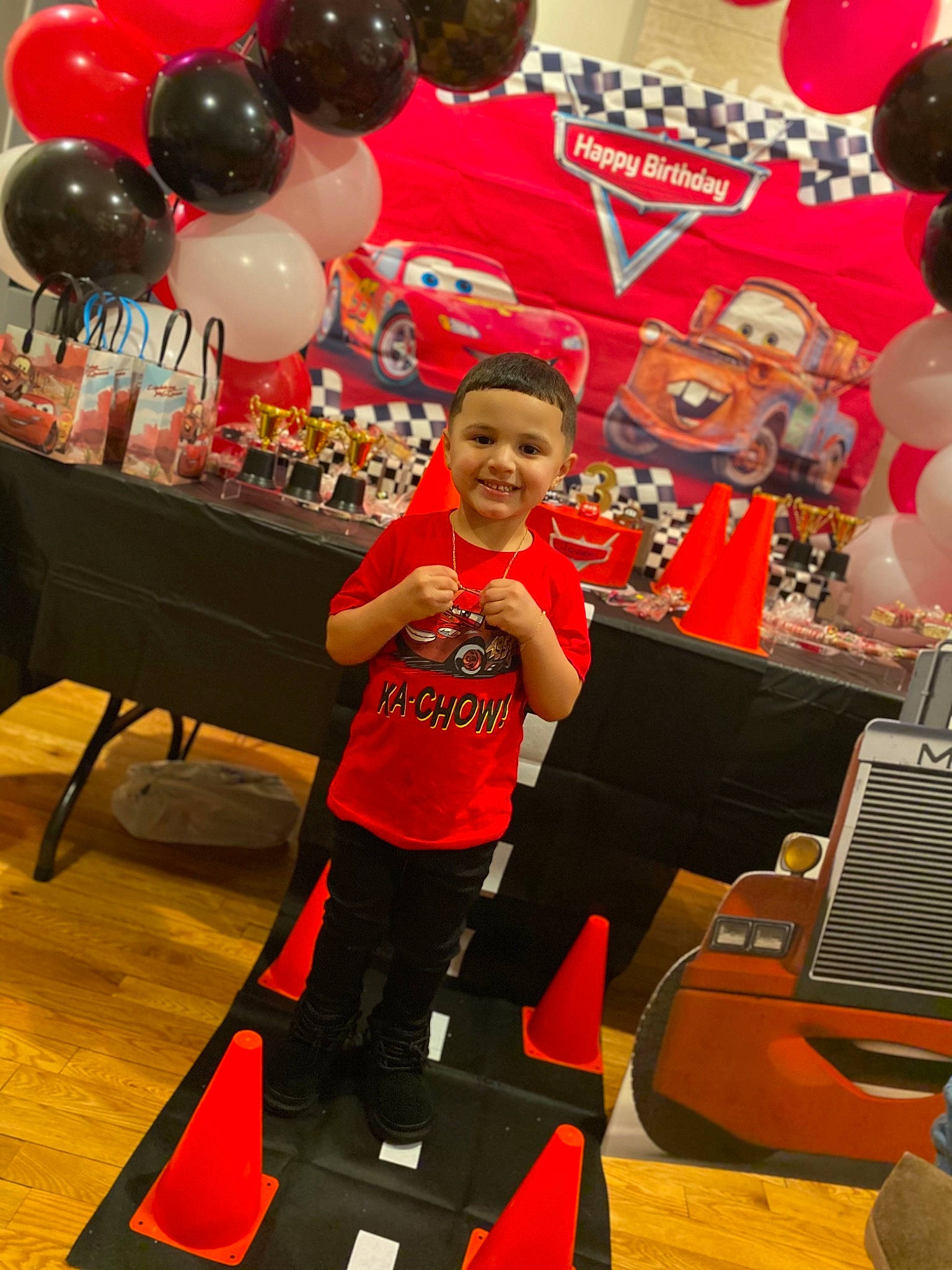 Jovanni joined the competition — help win amazing prizes! balloon, beauty, chair, child, entertainment, event, flooring, fun, happy, headwear, human_leg, joy, leisure, musical_instrument, party_supply, person, pink, recreation, shorts, smile