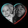 Maleek is registered to the contest to win money with this photo: affection, baby, background, black_and_white, candid, child, closeup, expression, face, family, frame, hand, heart_shape, intimacy, love, monochrome, mother, people, portrait, woman