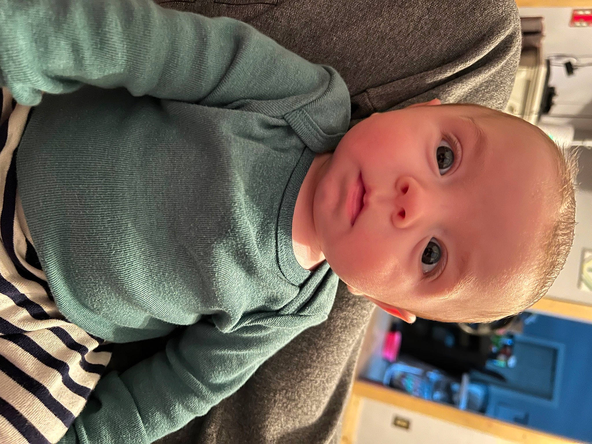 Cooper joined the competition — help win amazing prizes! baby, baby_toddler_clothing, cheek, child, chin, comfort, eyelash, hat, nose, pattern, person, sleeve, toddler