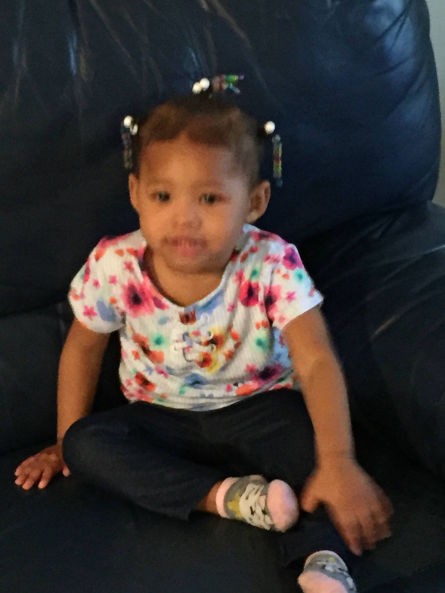 Kamara joined the competition — help win amazing prizes! arm, baby, cheek, child, ear, eye, finger, fun, hand, head, leg, neck, person, pink, play, shoe, sitting, skin, smile, toddler