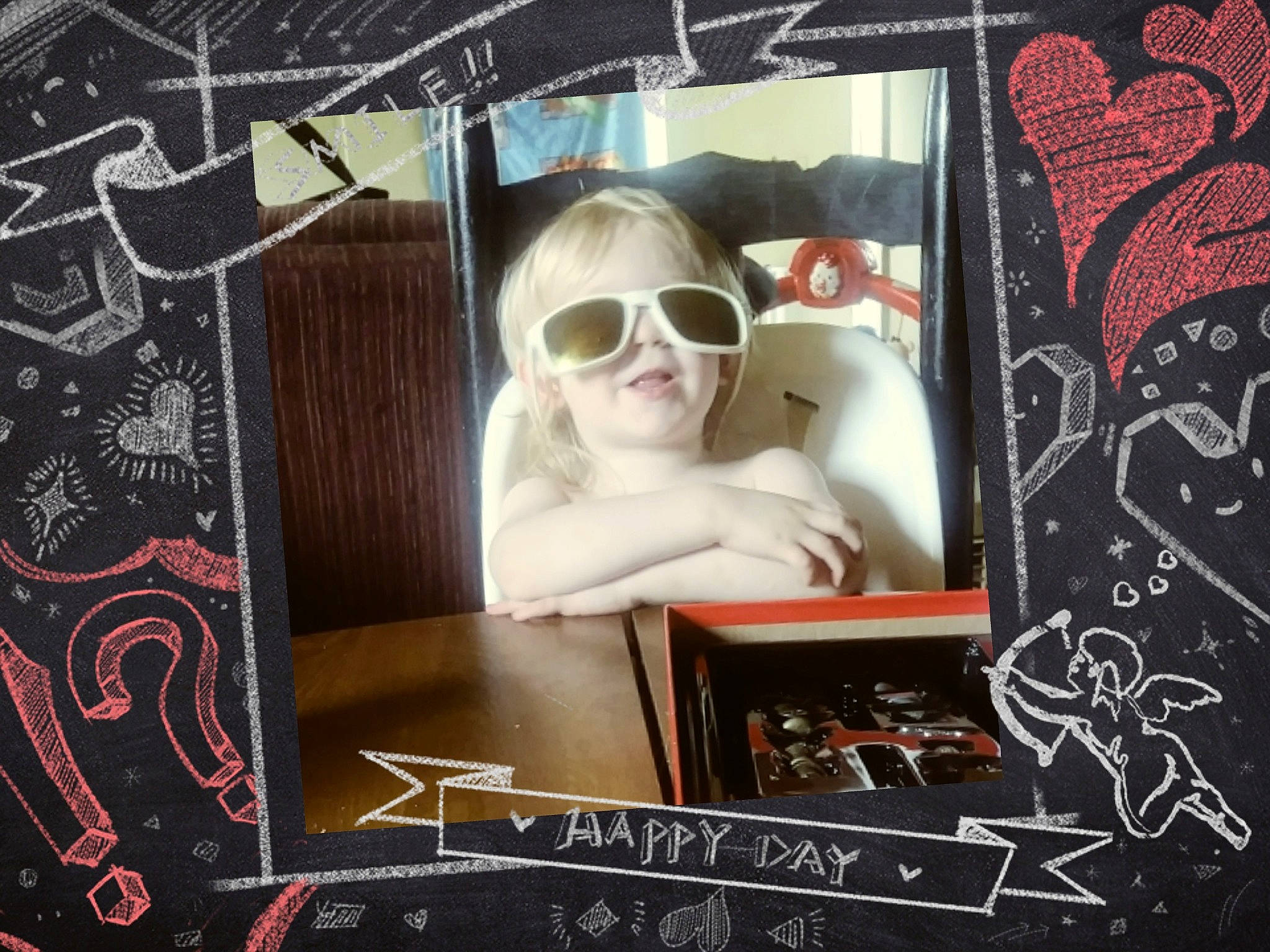 Timothy joined the competition — help win amazing prizes! art, cool, eyewear, glasses, illustration, person, photography, picture_frame, room, space