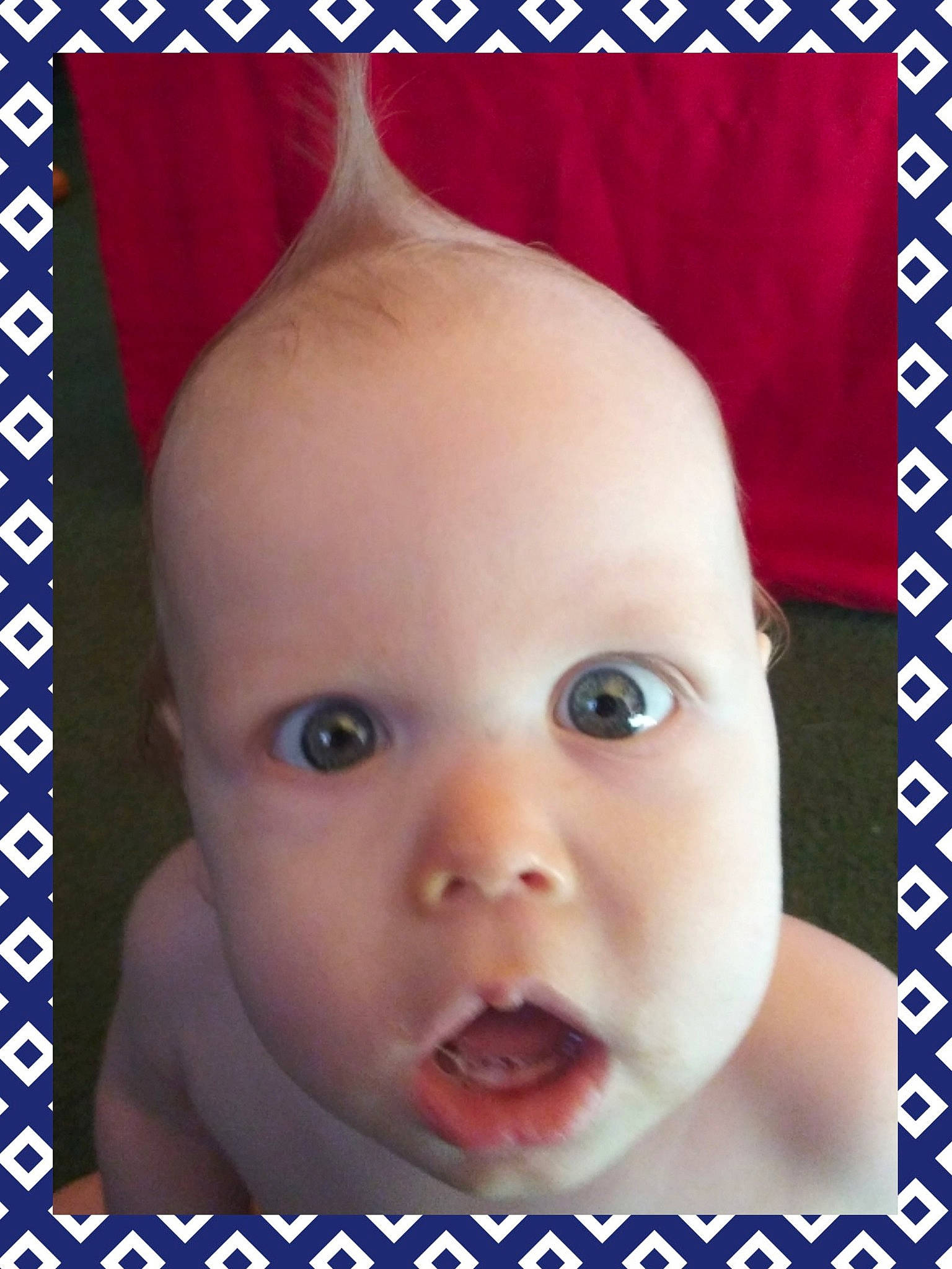 Axle is registered to the contest to win money with this photo: baby, baby_making_funny_faces, cheek, child, chin, ear, face, facial_expression, forehead, head, lip, mouth, nose, person, photo_caption, photography, skin, smile, surprise, toddler
