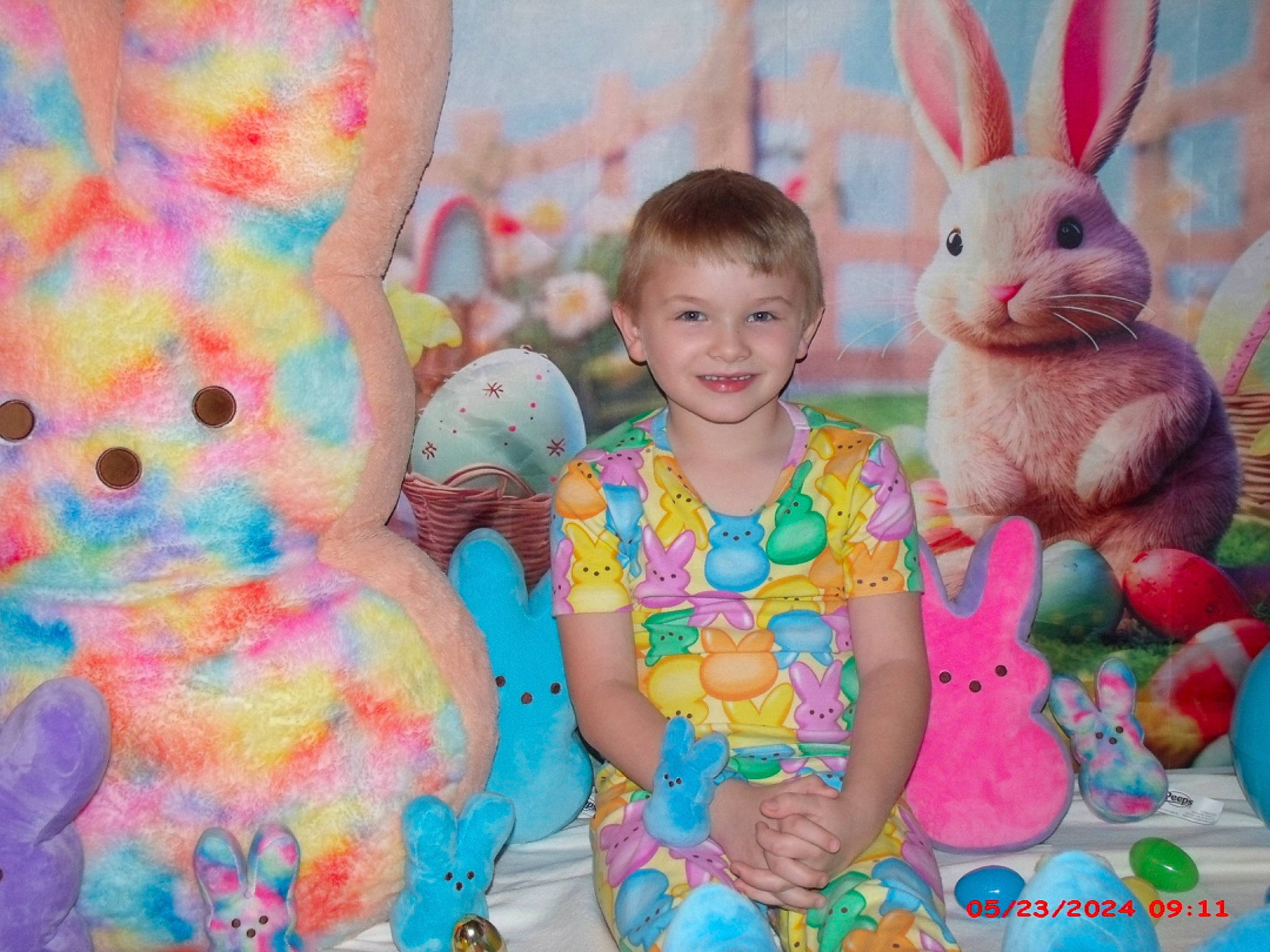 Bryson joined the competition — help win amazing prizes! baby_toddler_clothing, eye, face, facial_expression, fawn, green, happy, head, human_body, joy, leisure, mammal, organ, person, photograph, pink, skin, smile, textile, toy