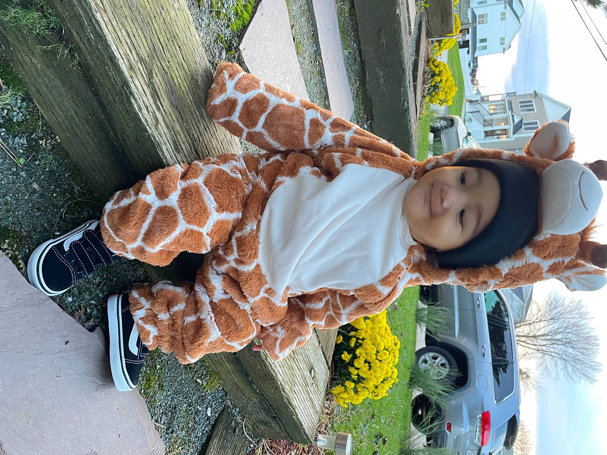 Elian joined the competition — help win amazing prizes! car, child, floral_design, flower, fun, grass, green, happy, headwear, joy, leisure, pattern, person, petal, sandal, smile, textile, toddler, vacation