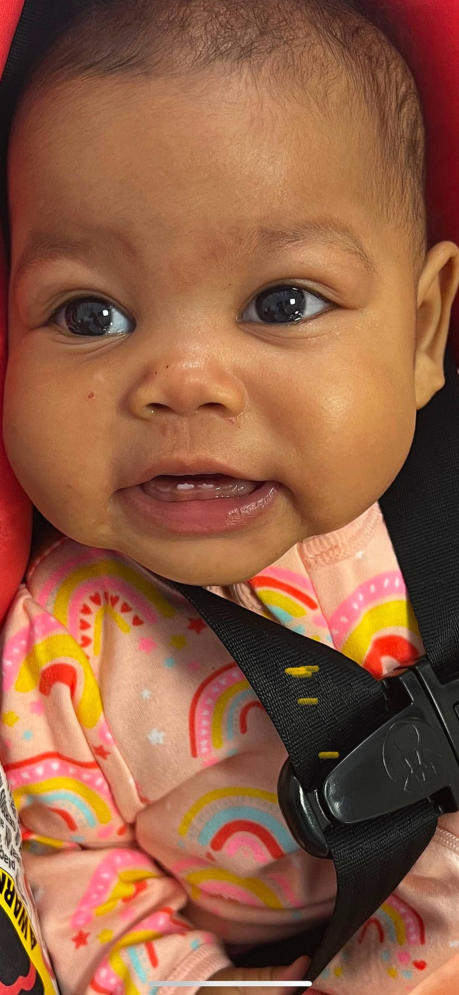 Harmony joined the competition — help win amazing prizes! baby, cheek, chin, ear, eye, eyebrow, eyelash, facial_expression, forehead, hairstyle, happy, head, iris, lip, mouth, nose, person, pink, skin, smile