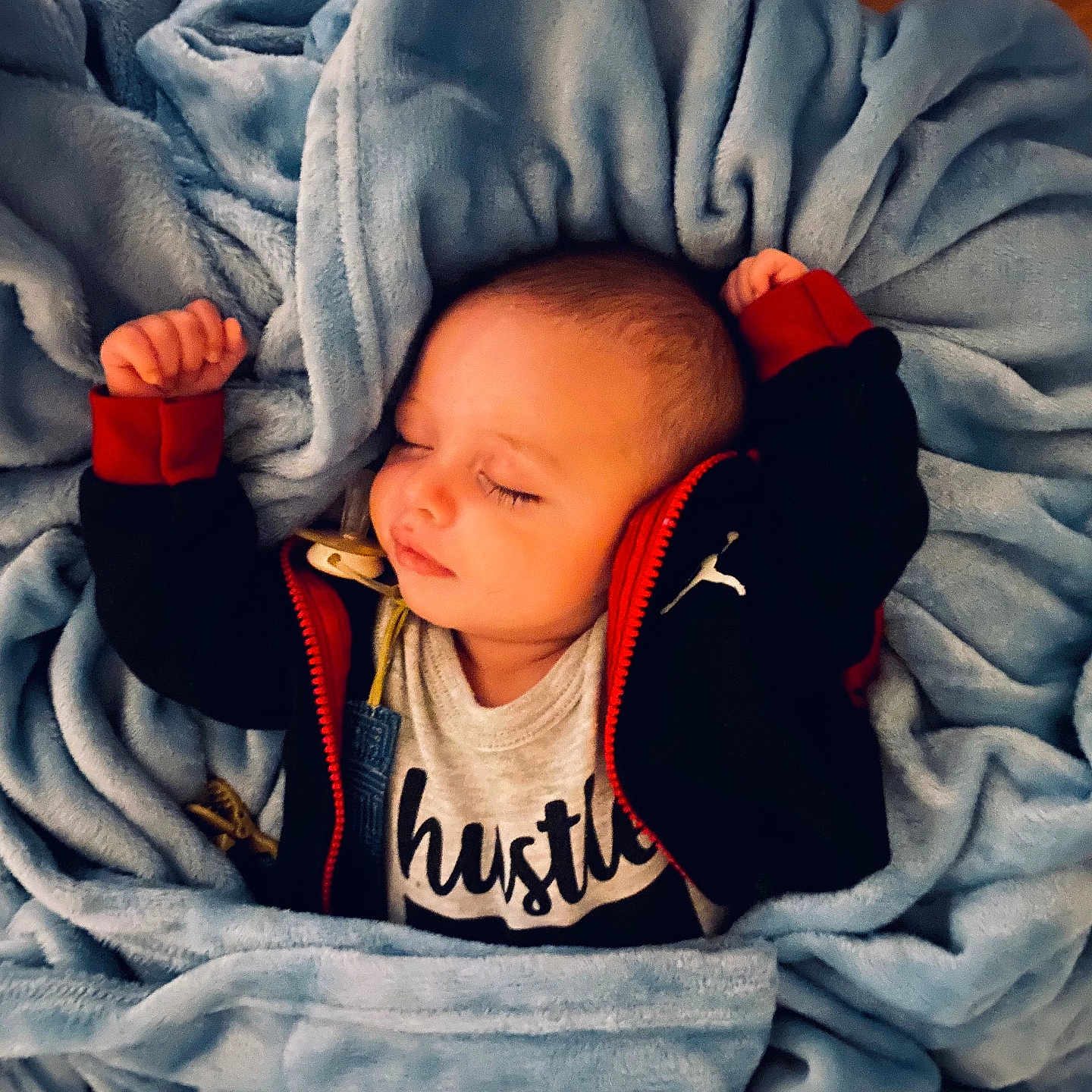 Jeiko joined the competition — help win amazing prizes! baby, blanket, clothing, face, fleece, glove, happy, head, hood, knitwear, newborn, person, photography, portrait, quilt, sleeping, smile, sweater, sweatshirt