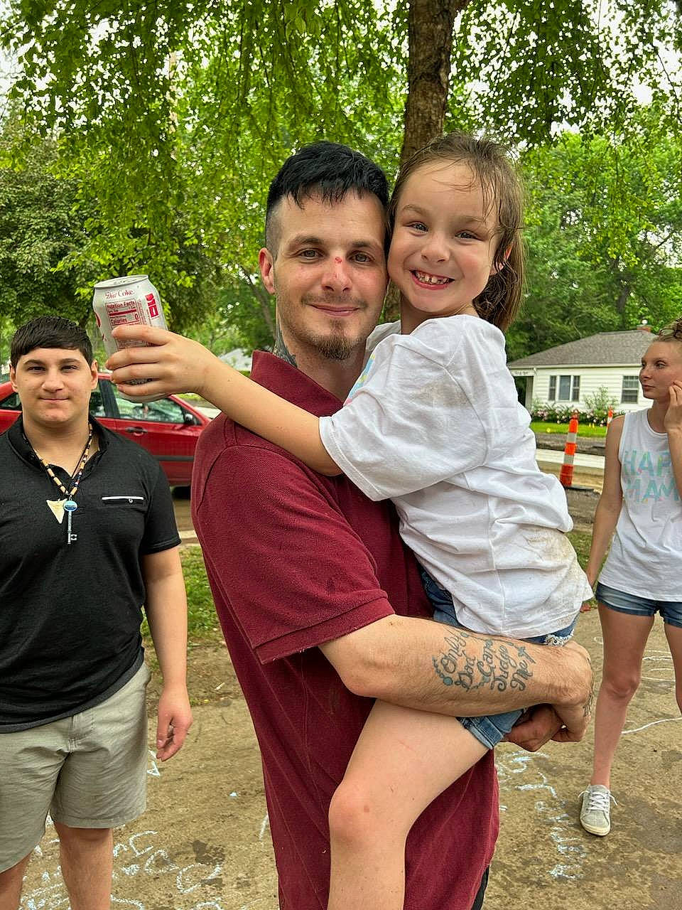 Dawson joined the competition — help win amazing prizes! child, clothing, event, fun, gesture, grass, hairstyle, happy, headwear, human_leg, joy, leaf, leg, leisure, person, recreation, shorts, smile, style, t_shirt