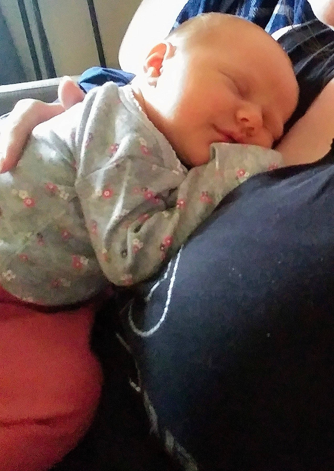 Athena joined the competition — help win amazing prizes! baby, baby_products, baby_sleeping, baby_toddler_clothing, bedtime, cheek, child, comfort, eye, happy, human_body, linens, mouth, pattern, person, sitting, skin, sleeve, thigh, thumb