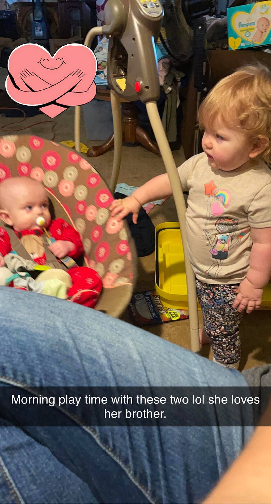 Holley joined the competition — help win amazing prizes! baby, baby_carriage, baby_products, baby_safety, baby_toddler_clothing, baby_toys, bed, cheek, child, doll, heart, lap, love, person, pink, play, teddy_bear, toddler, toy