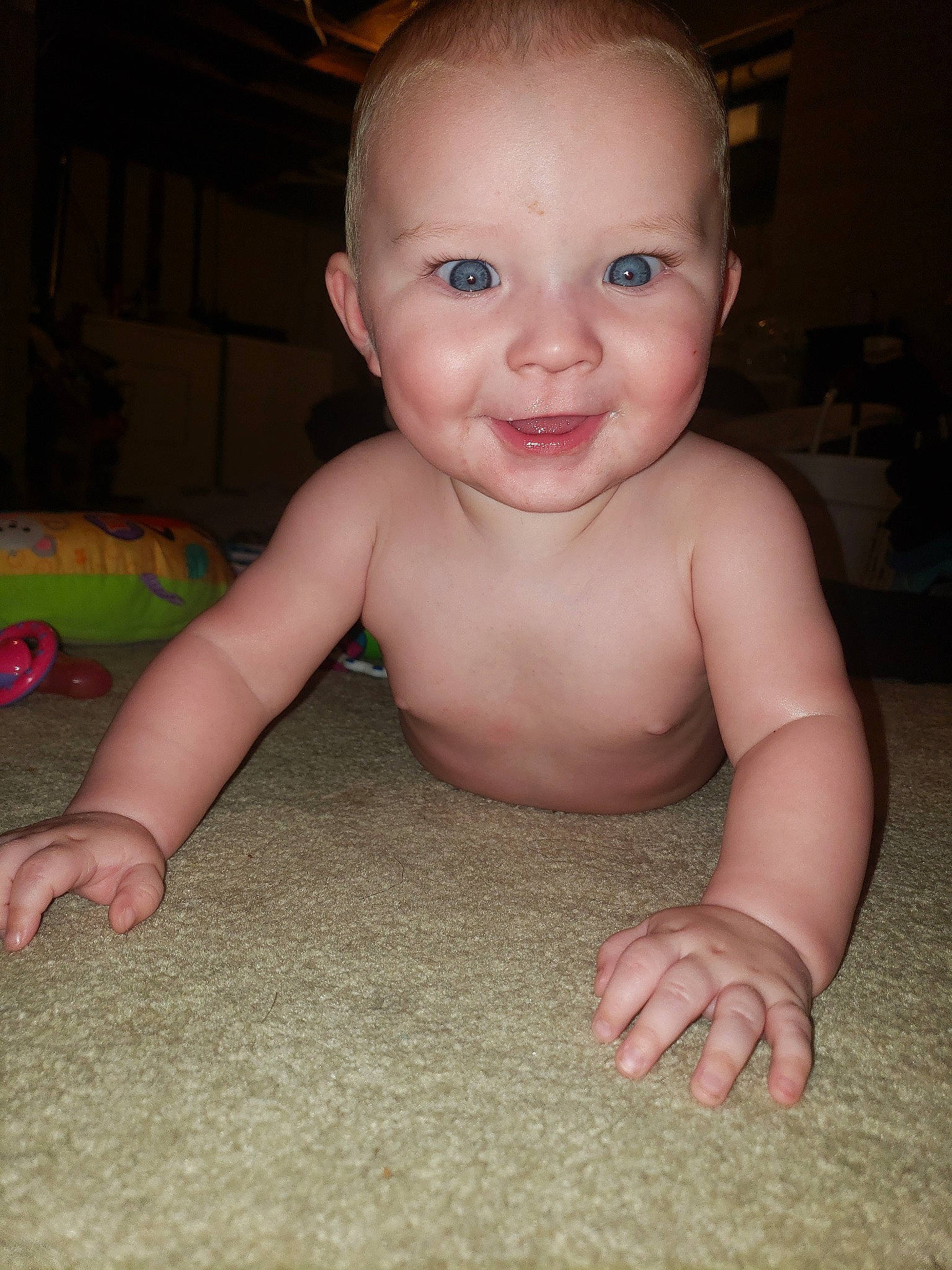 Ke'Nai joined the competition — help win amazing prizes! baby, cheek, child, chin, crawling, eye, face, facial_expression, forehead, fun, head, iris, joy, lip, mouth, nose, organ, person, skin, smile