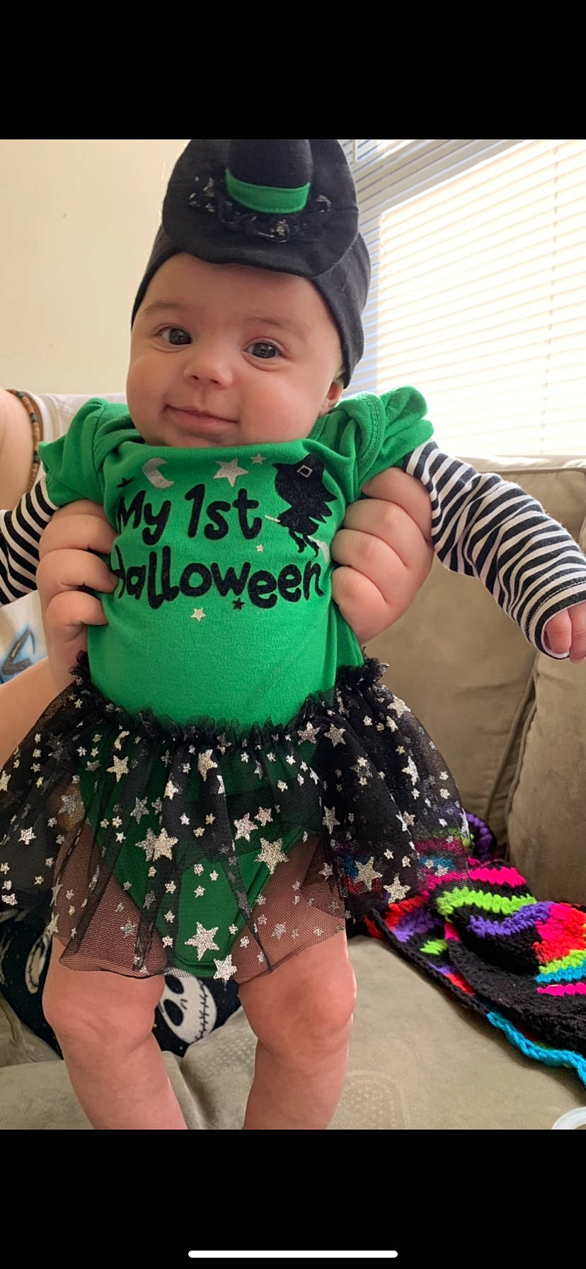 Thailynn joined the competition — help win amazing prizes! baby, baby_toddler_clothing, baseball_cap, cool, face, finger, green, happy, head, headwear, human_body, neck, outerwear, person, shoulder, skin, sleeve, t_shirt, thigh, toddler