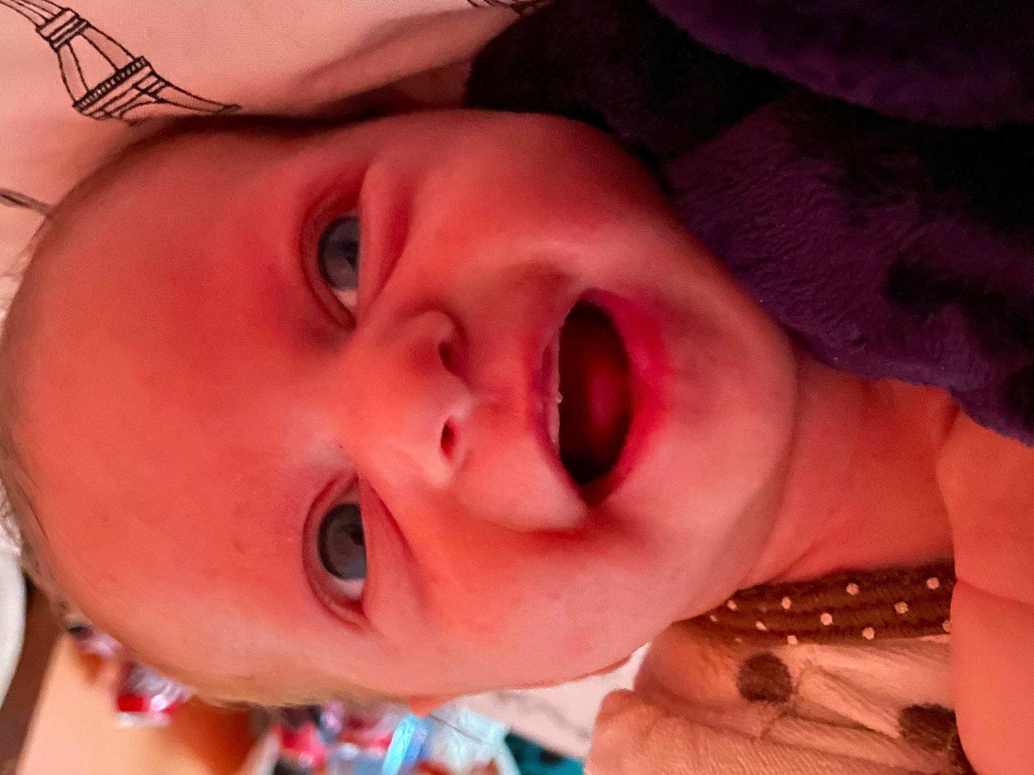 Sophia joined the competition — help win amazing prizes! baby, cheek, chin, ear, eyebrow, eyelash, facial_expression, forehead, happy, human_body, iris, jaw, lip, mouth, neck, nose, orange, organ, person, skin