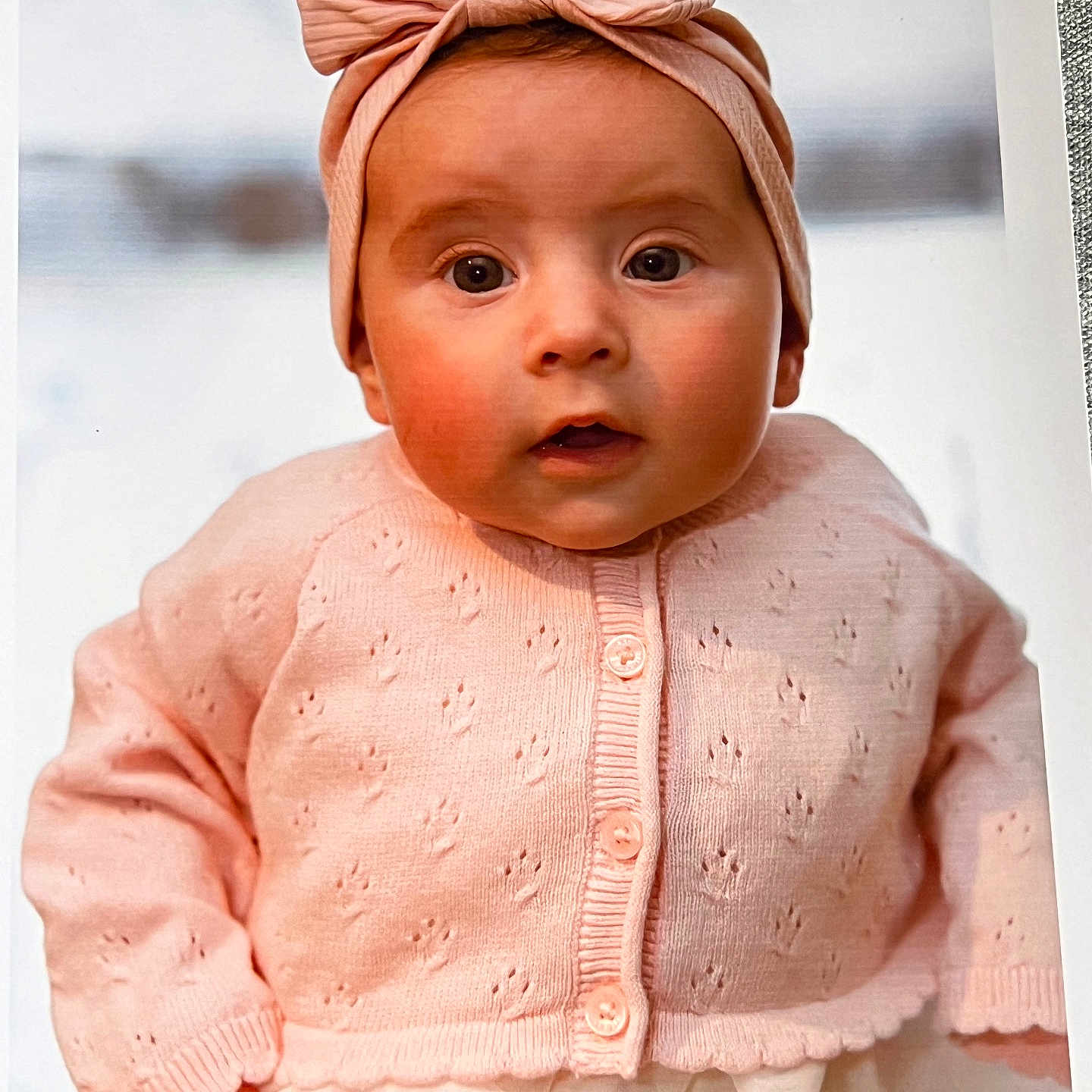 Olivia ștefania joined the competition — help win amazing prizes! accessories, baby, bonnet, cap, clothing, dress, face, hat, head, headband, knitwear, longsleeve, newborn, pants, person, photography, portrait, sleeve, sweater, turban