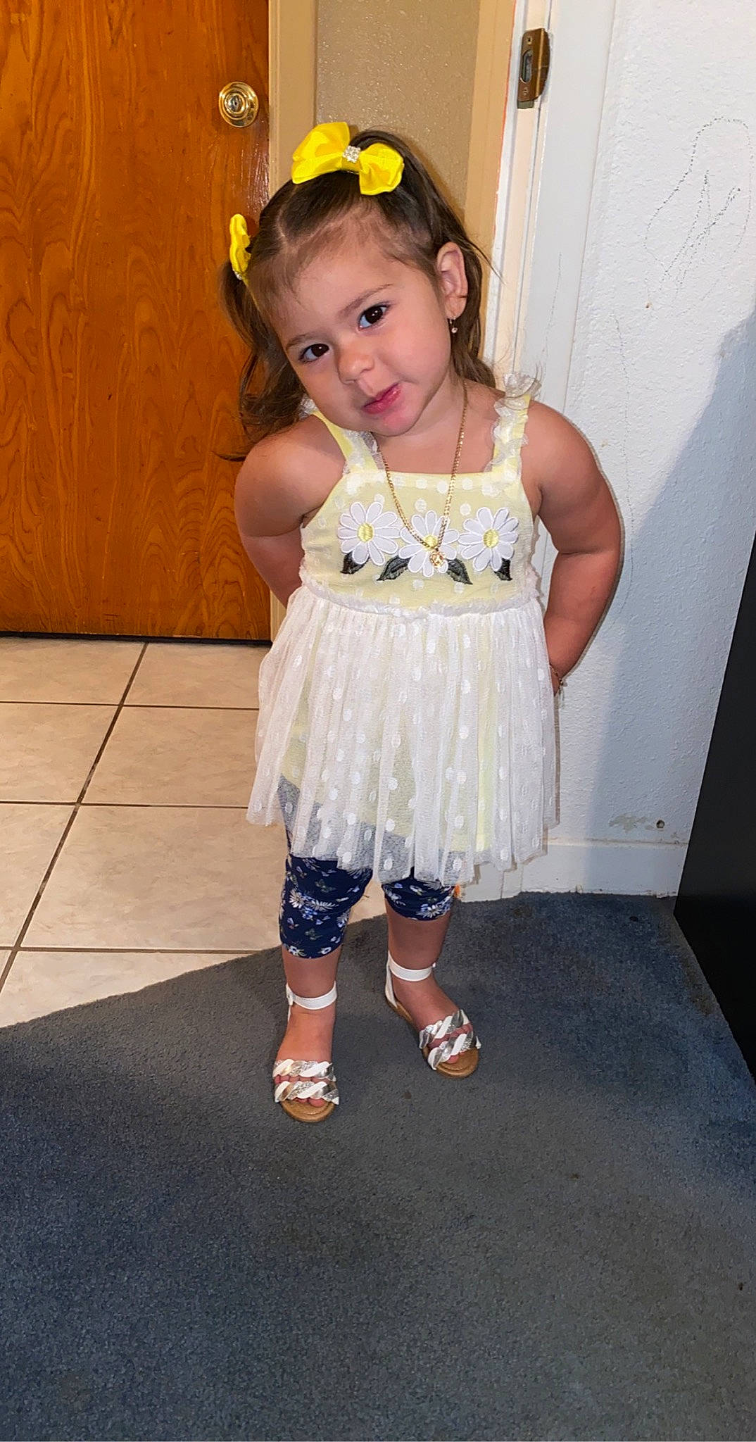 Azeneth joined the competition — help win amazing prizes! baby, baby_toddler_clothing, day_dress, dress, eye, face, fashion_design, flash_photography, flooring, hair, happy, head, iris, leg, one_piece_garment, person, shoulder, sleeve, toddler, trunk