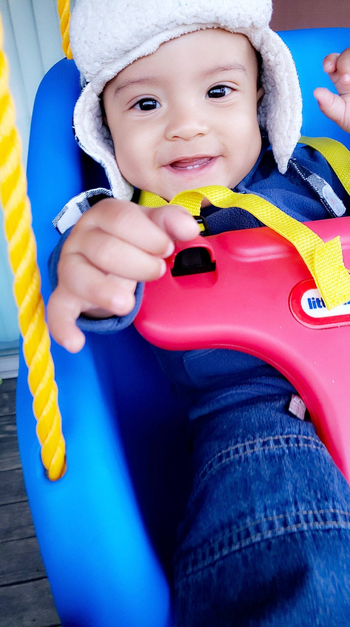 Legend joined the competition — help win amazing prizes! baby, baby_playing_with_toys, child, fun, headwear, joy, leisure, outdoor_play_equipment, person, play, playground, recreation, skin, smile, toddler, toy