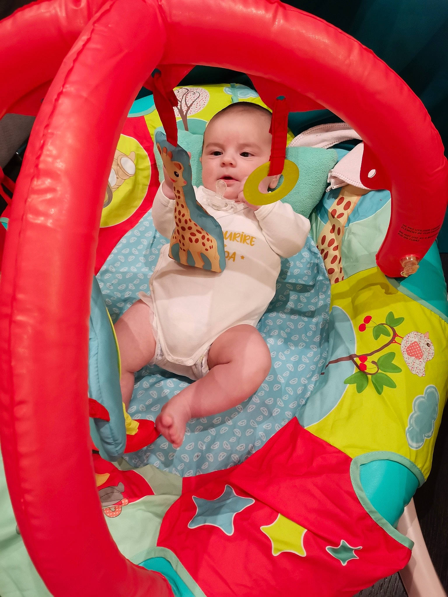 Ilhan a rejoint le concours — aidez-le/la à gagner de superbes lots ! baby, baby_products, baby_toddler_clothing, child, fun, inflatable, outdoor_play_equipment, person, play, playground, toddler