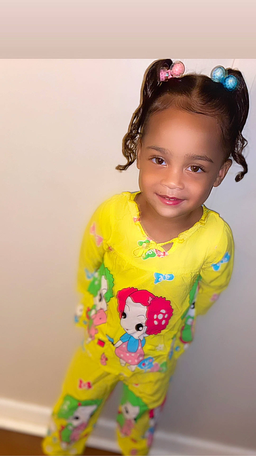 Kali is registered to the contest to win money with this photo: baby_toddler_clothing, cheek, clothing, dress, eye, eyewear, face, facial_expression, hair, hairstyle, happy, head, joy, neck, person, pink, skin, sleeve, smile, standing