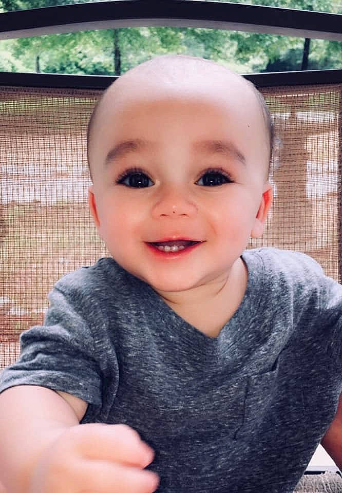 Karsyn joined the competition — help win amazing prizes! baby, beauty, cheek, child, chin, eye, face, facial_expression, forehead, happy, head, joy, lip, nose, person, skin, smile, toddler