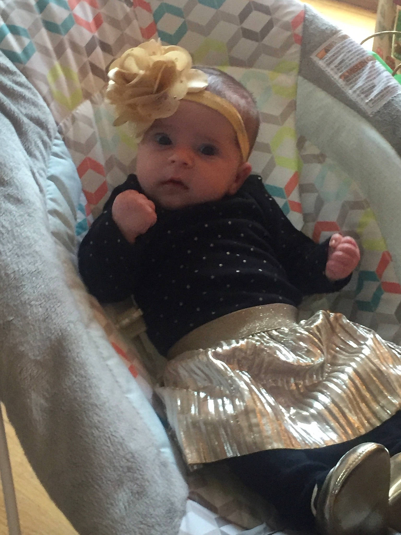 Graelyn joined the competition — help win amazing prizes! child, day, girl, headgear, infant, person, product, skin, textile, toddler