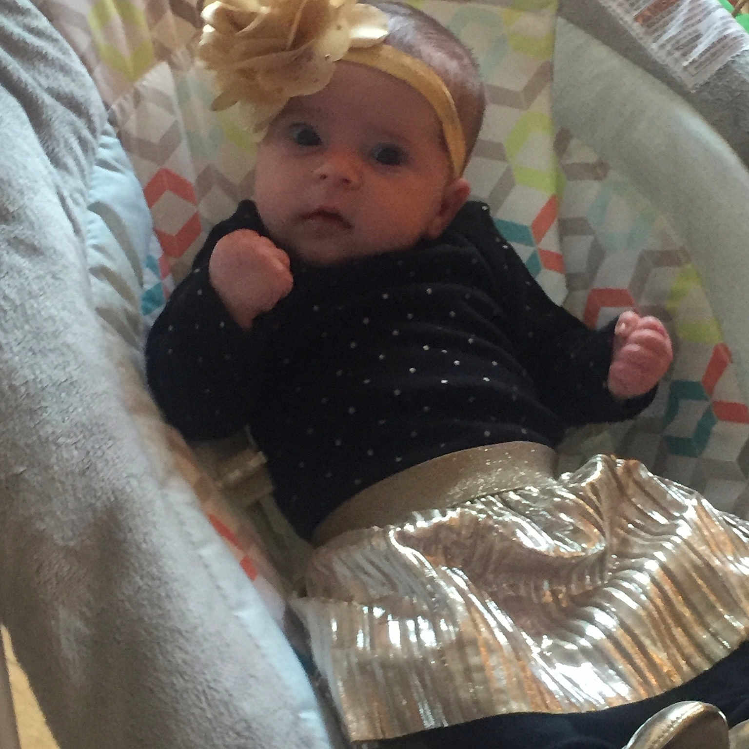 Graelyn joined the competition — help win amazing prizes! child, day, girl, headgear, infant, person, product, skin, textile, toddler