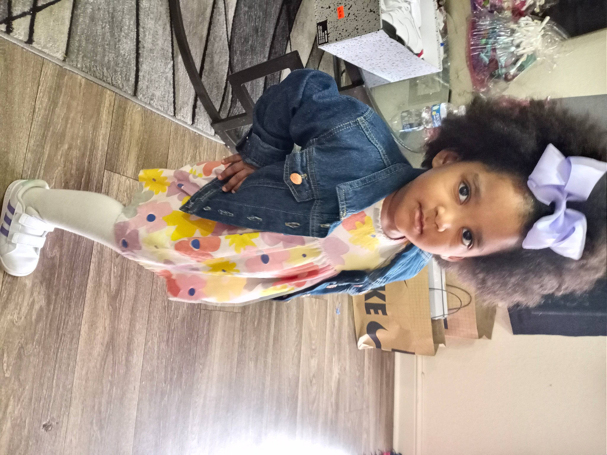 Armani is registered to the contest to win money with this photo: child, costume, fun, leisure, person, sitting