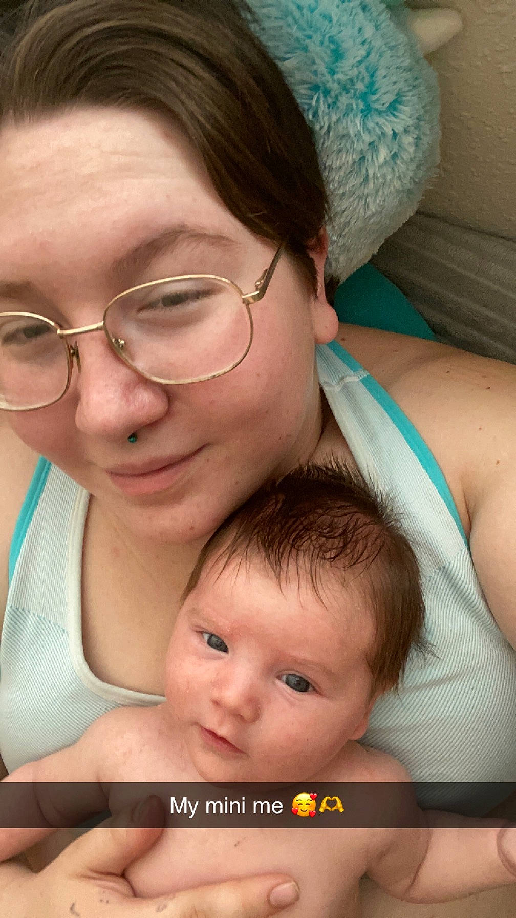 Scarlett is registered to the contest to win money with this photo: blue, cheek, chin, eye, eyebrow, eyelash, face, forehead, gesture, glasses, happy, interaction, iris, lip, mouth, muscle, nose, person, skin, smile