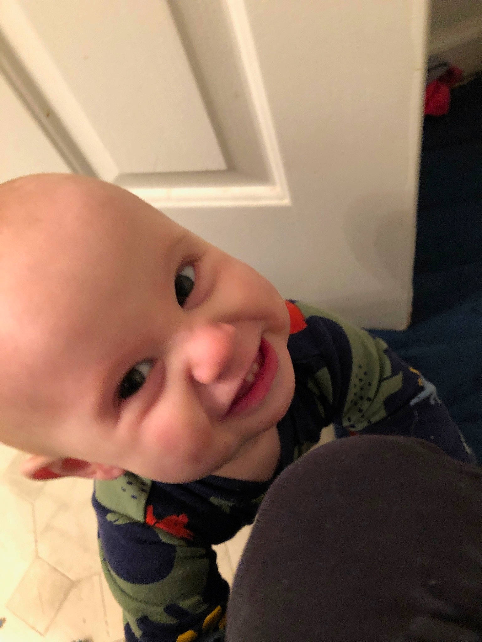 Abram joined the competition — help win amazing prizes! baby, cheek, child, chin, ear, electronic_device, eye, face, head, lip, mouth, neck, nose, person, skin, smile, toddler