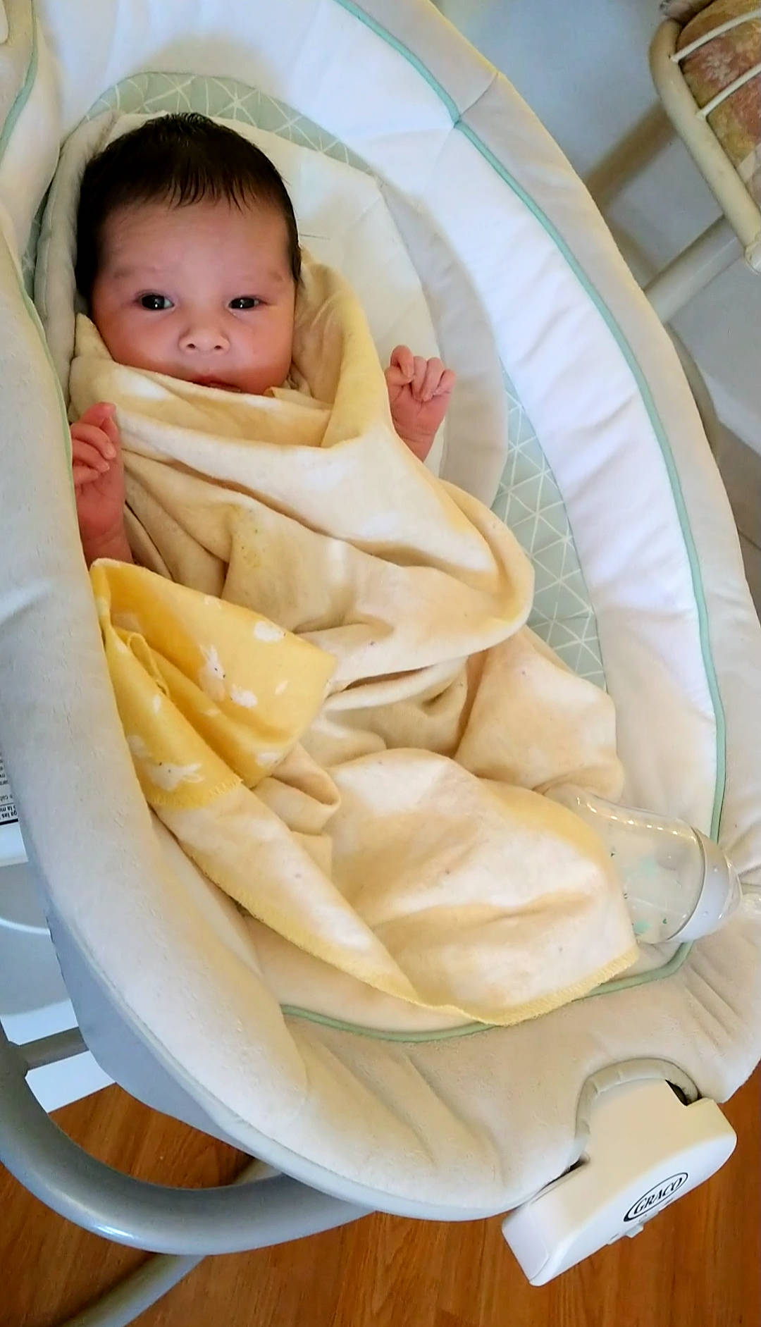 Yaretzi Eloisa joined the competition — help win amazing prizes! baby, baby_carriage, baby_products, baby_safety, baby_toddler_clothing, child, comfort, dishware, linens, person, sitting, tableware, toddler