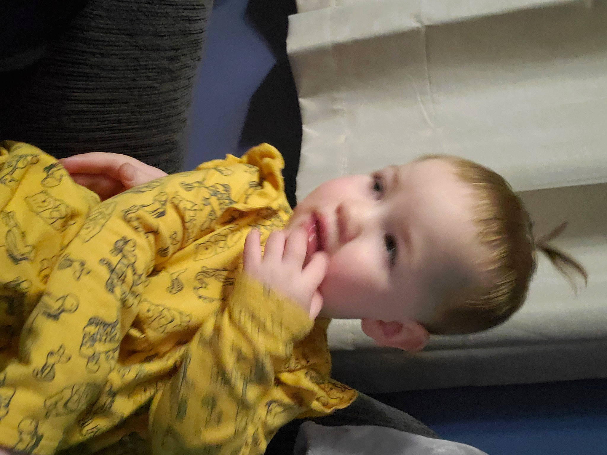 Amelia joined the competition — help win amazing prizes! baby, cheek, child, comfort, eye, flooring, fun, fur, happy, human_body, military_camouflage, nail, pattern, person, sitting, skin, smile, thumb, toddler, wood