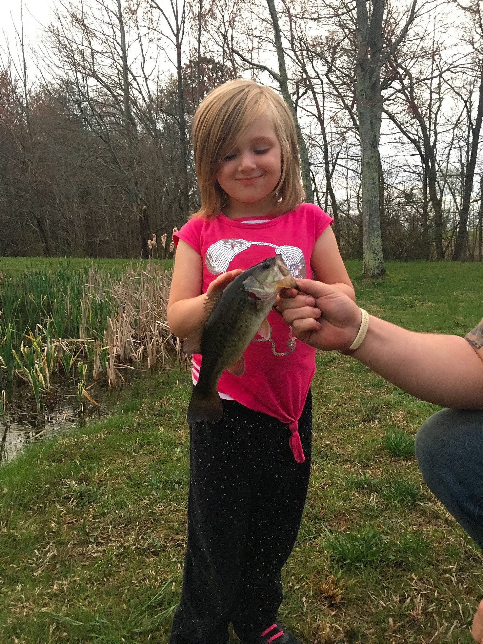 Crystal joined the competition — help win amazing prizes! child, grass, joy, person, pink, play, recreation, smile, toddler, tree