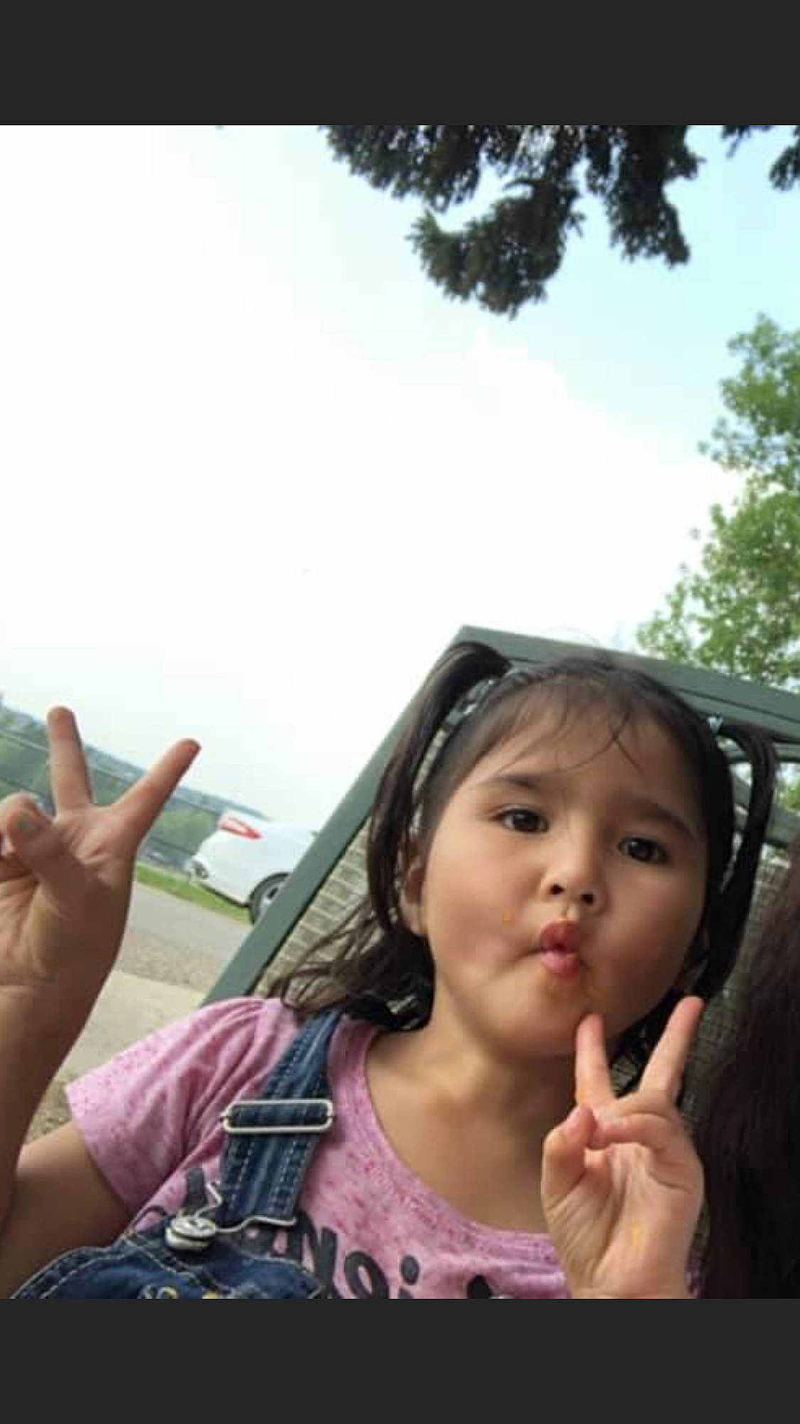 Justice joined the competition — help win amazing prizes! eye, eyelash, finger, fun, gesture, grass, hand, happy, head, leisure, person, recreation, sitting, sky, summer, thumb, toddler, tourism, travel, tree