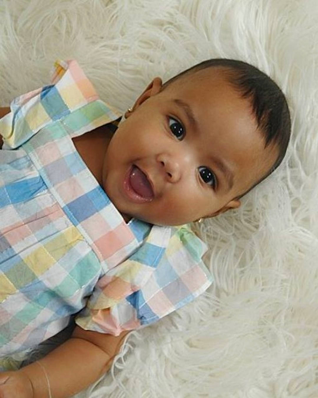 Cleigha joined the competition — help win amazing prizes! baby, cheek, child, chin, eye, face, head, lip, nose, person, skin, smile, textile, toddler