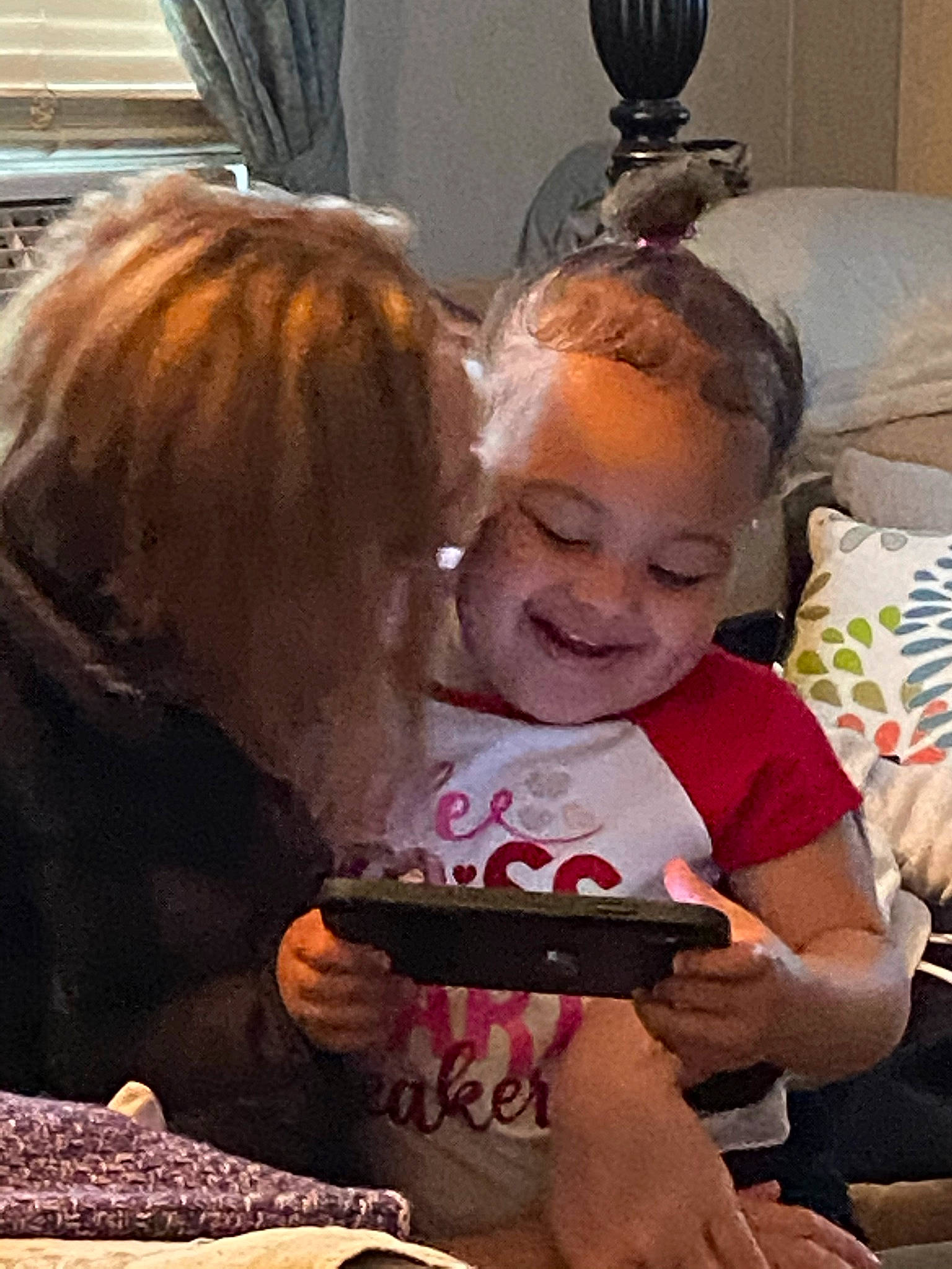 Alena joined the competition — help win amazing prizes! baby, baking, blond, cake, child, comfort_food, curtain, dessert, event, face, fun, hairstyle, happy, joy, lap, mammal, person, sitting, smile, sweetness