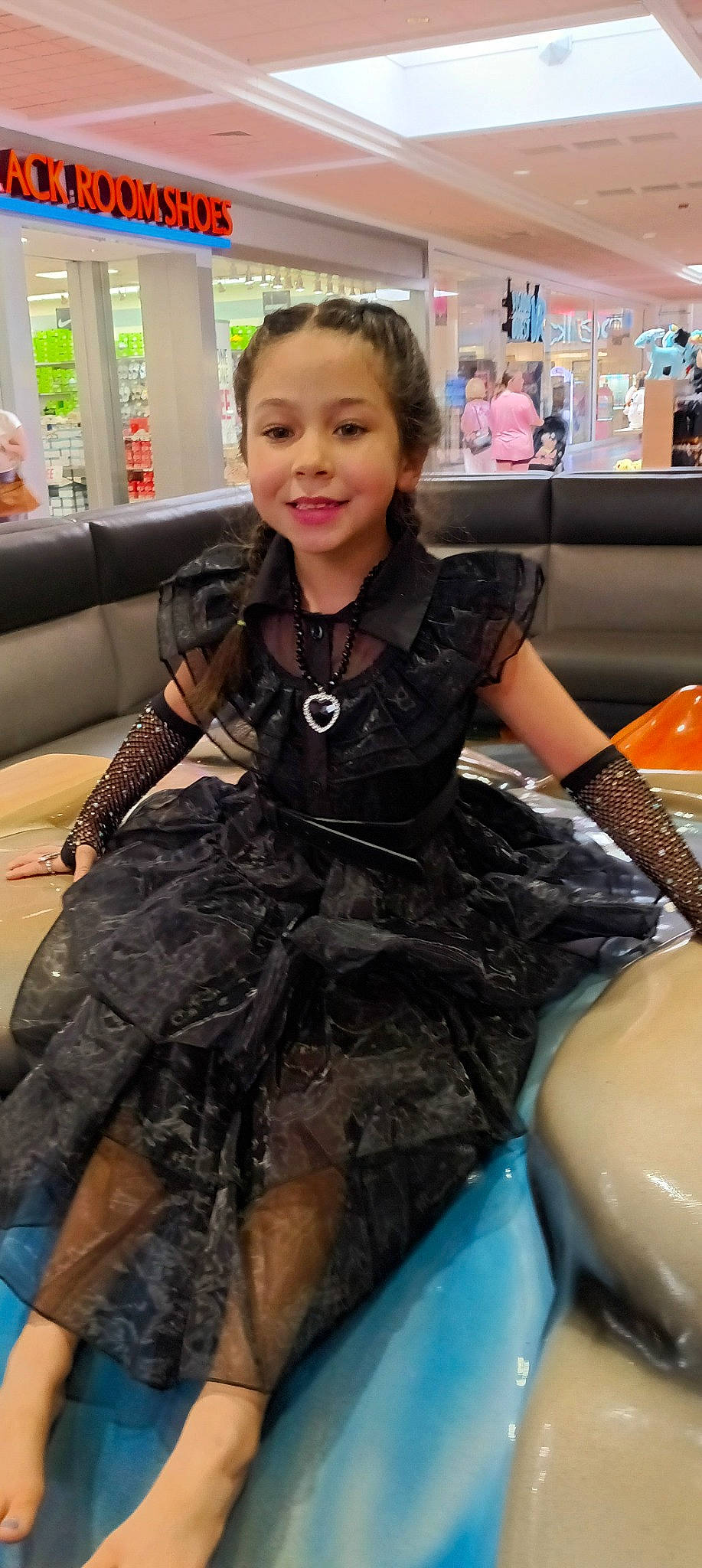 Kailani joined the competition — help win amazing prizes! automotive_design, chair, comfort, event, fashion, fashion_design, fun, hair, hairstyle, happy, human_leg, joy, lap, leisure, person, sitting, skin, sleeve, smile, t_shirt