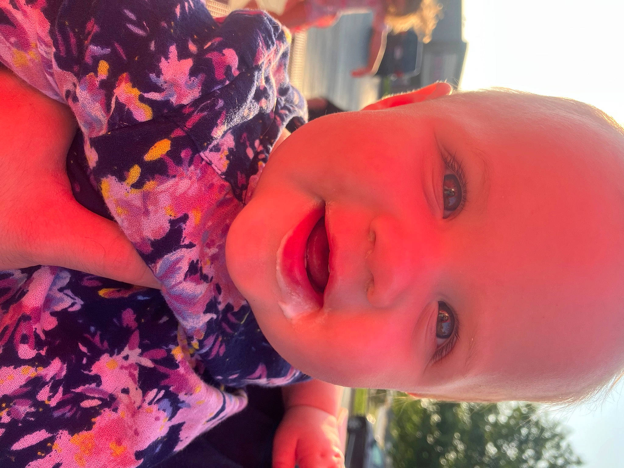 Haven is registered to the contest to win money with this photo: beauty, black_hair, ear, eyebrow, eyelash, fun, happy, iris, jaw, leisure, lip, mouth, neck, nose, orange, person, plant, skin, smile, tree