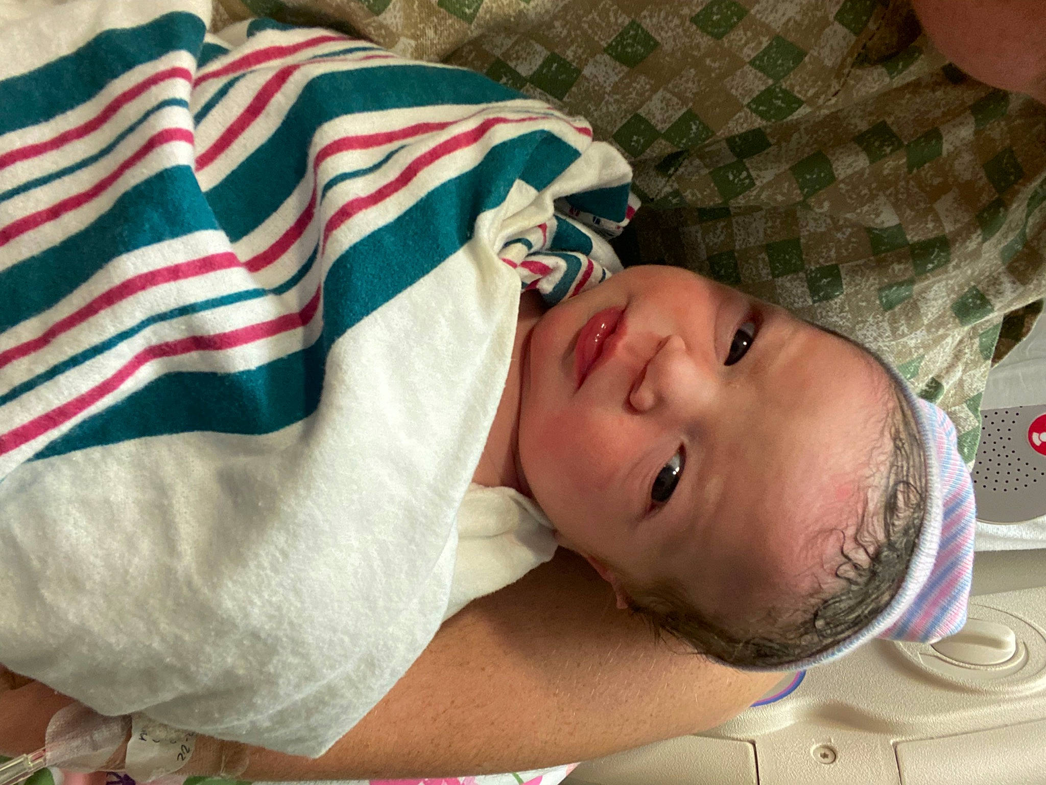 Mallory is registered to the contest to win money with this photo: abdomen, baby, cheek, chest, chin, comfort, elbow, facial_expression, grass, happy, leisure, linens, lip, mouth, nose, person, skin, sleeve, smile, toddler